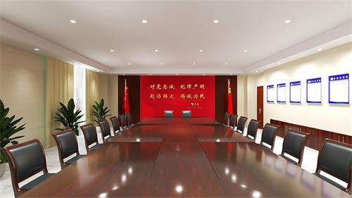 展館展廳設計裝修-黨員活動室